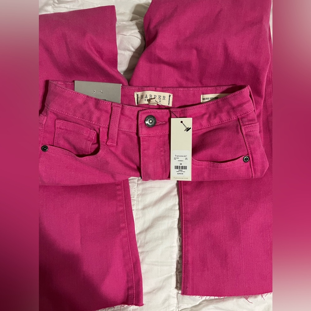 New with tags size 24 pink jeans